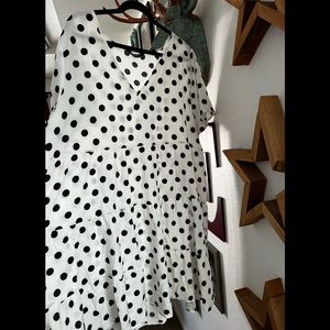 Shien polka dot dress